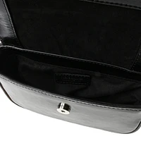 BCRAVED BLACK LEATHER