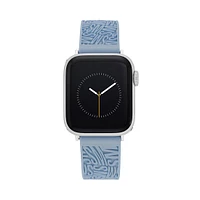 Apple Watch® RUBBER LOGO BAND 38/40/41MM BLUE