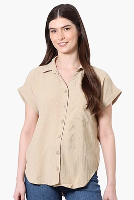 Urbanology Short Sleeve Button Down Shirt