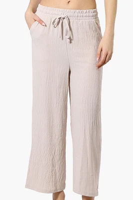 Urbanology Tie Waist Culotte Pants