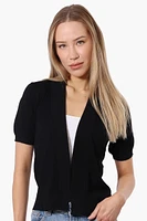 Impress Cap Sleeve Open Shrug Cardigan