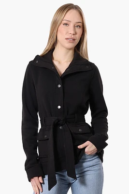 Fahrenheit Belted Fleece Lightweight Jacket