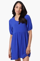 Urbanology Short Sleeve Babydoll Day Dress