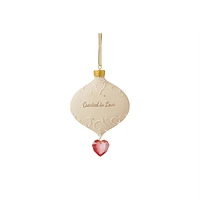 Created In Love Ornament