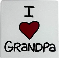 I Heart Grandpa Coasters