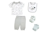 Balloon Elephant 5 Piece Box: Grey
