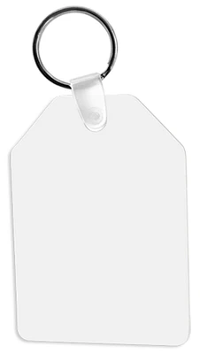 Customizable Key Chain - Tag, Aluminum