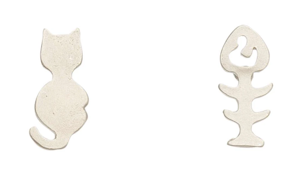 Kitty Stud Earrings