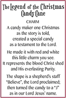 The Legend of the Christmas Candy Cane Charm