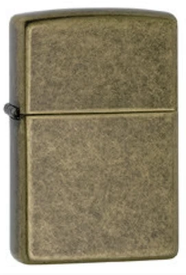 Antique Brass Zippo Lighter