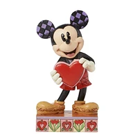 Mickey Heart Figurine