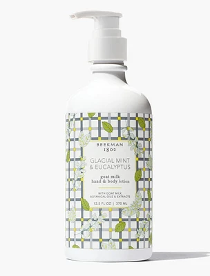 Beekman Glacial Mint and Eucalyptus Hand and Body Lotion