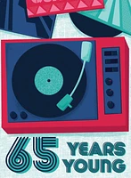 65 Years Young Card