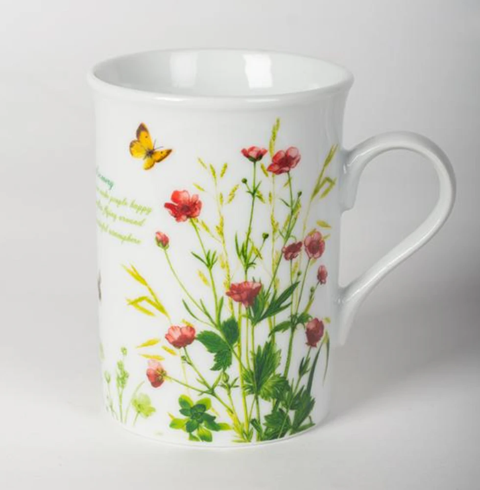 Field Flowers Porcelain Mug