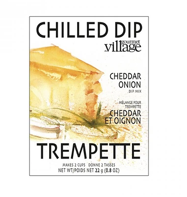 Cheddar Onion Chilled Dip