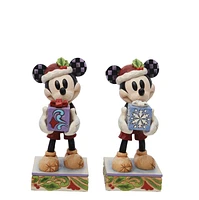 Santa Mickey with Gift