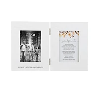 World's Best Grandparents 4x6 Dual Frame