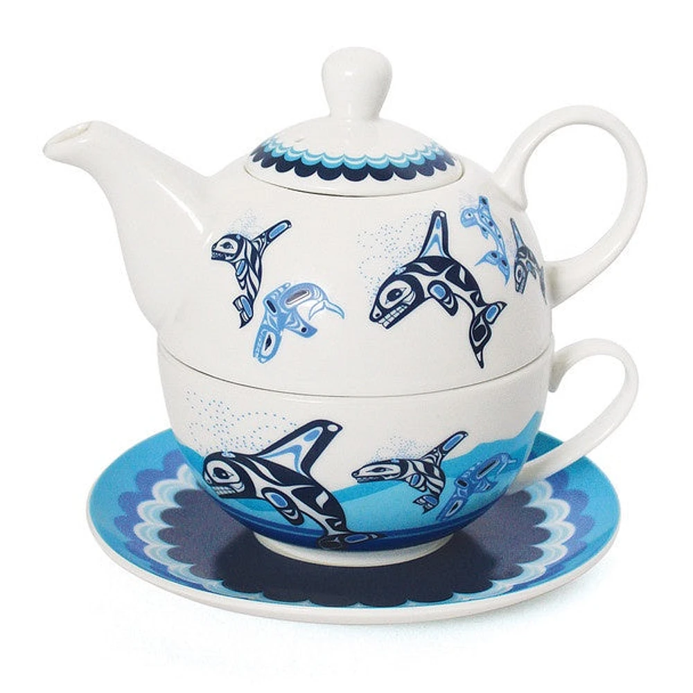 Tea For One Set - Orca Family
