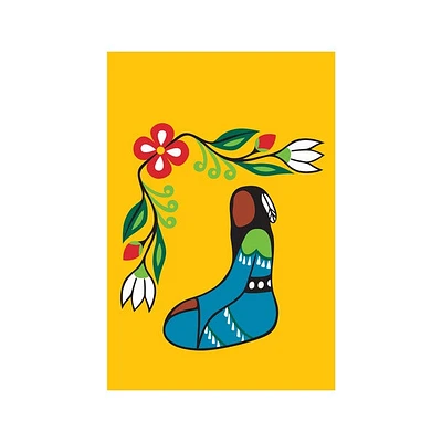 Her Jingle Dress Postcard