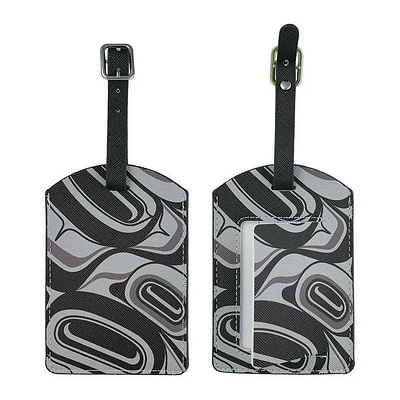Eagle (Black/Grey) Luggage Tag