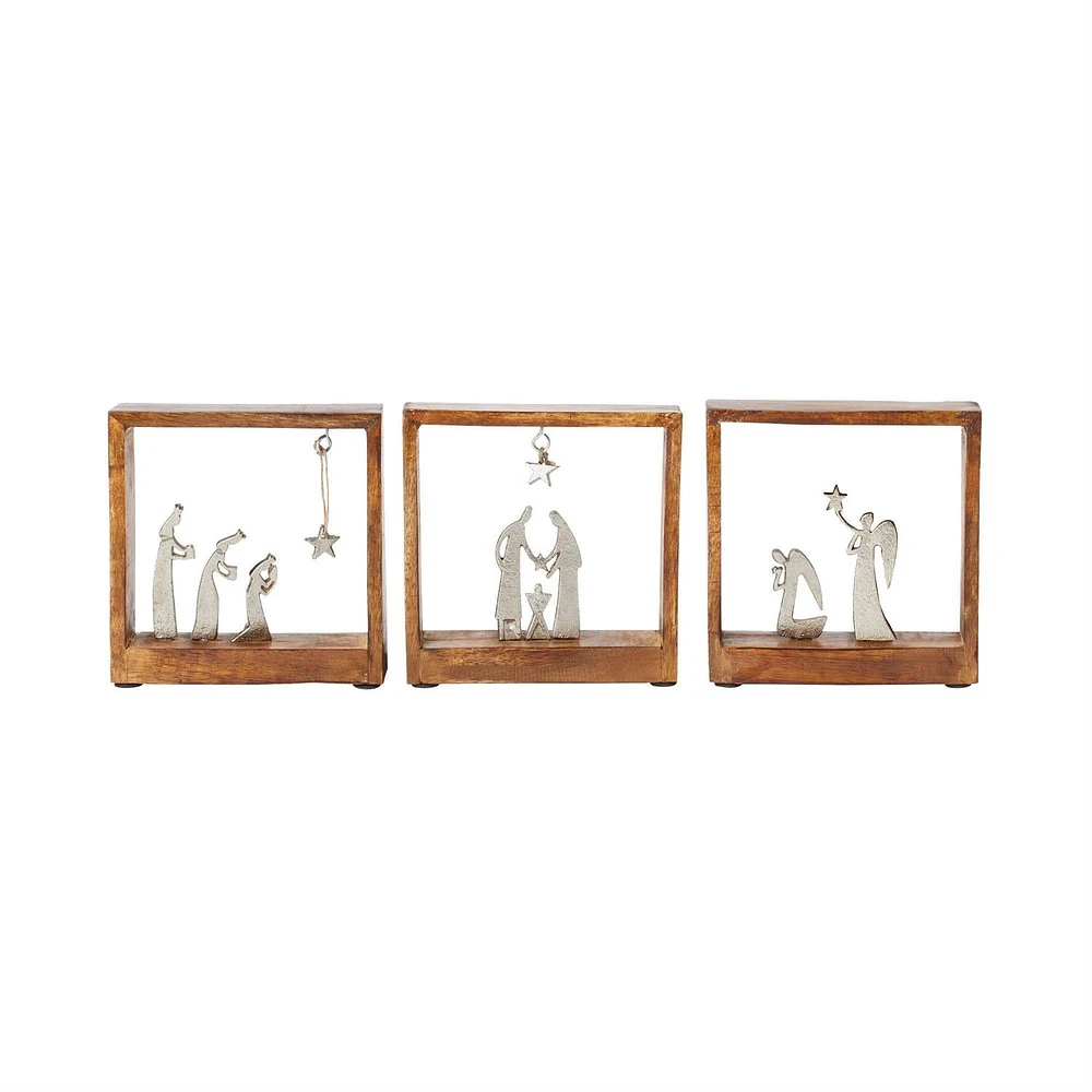 Oh Night Devine Set of 3 figurine