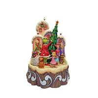 Grinch Lighted Carved by Heart