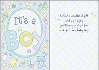 Hazy Jean "Baby Boy" Card