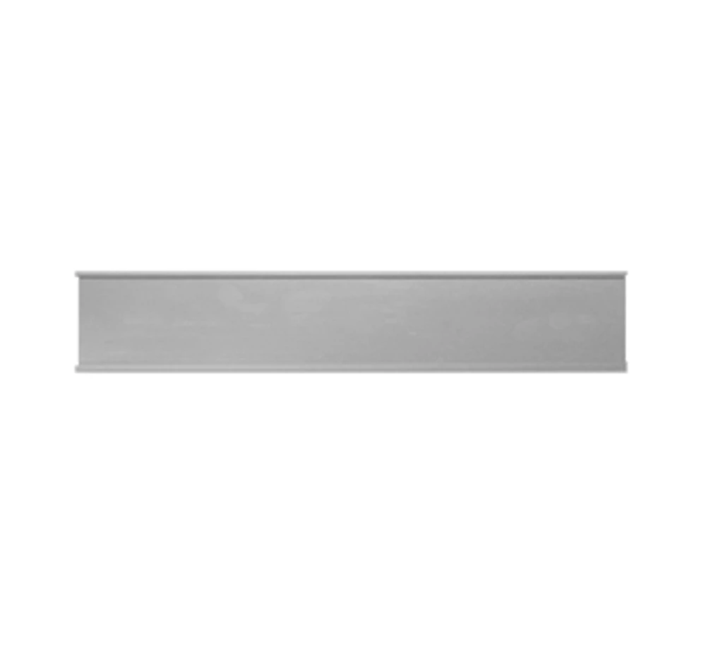 Rectangle Silver Plate 1.5 x 0.5