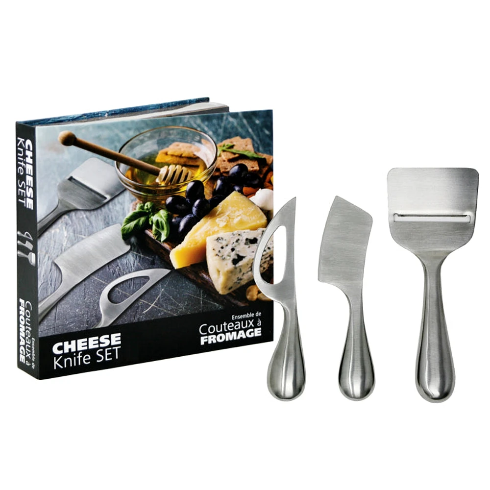 Cheese Knife Set 3pc