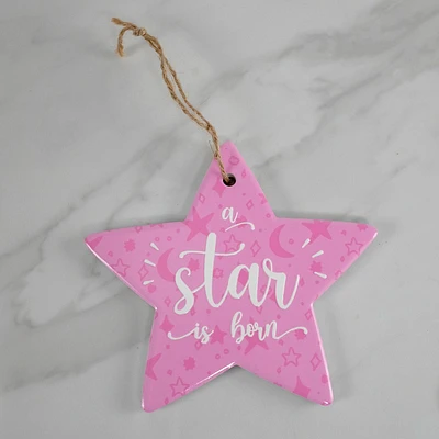 Pink Star Ornament