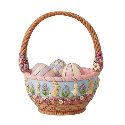 Jim Shore 19th Annual Easter Basket w/Egg