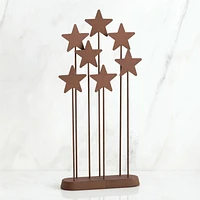 Nativity Metal Star Backdrop