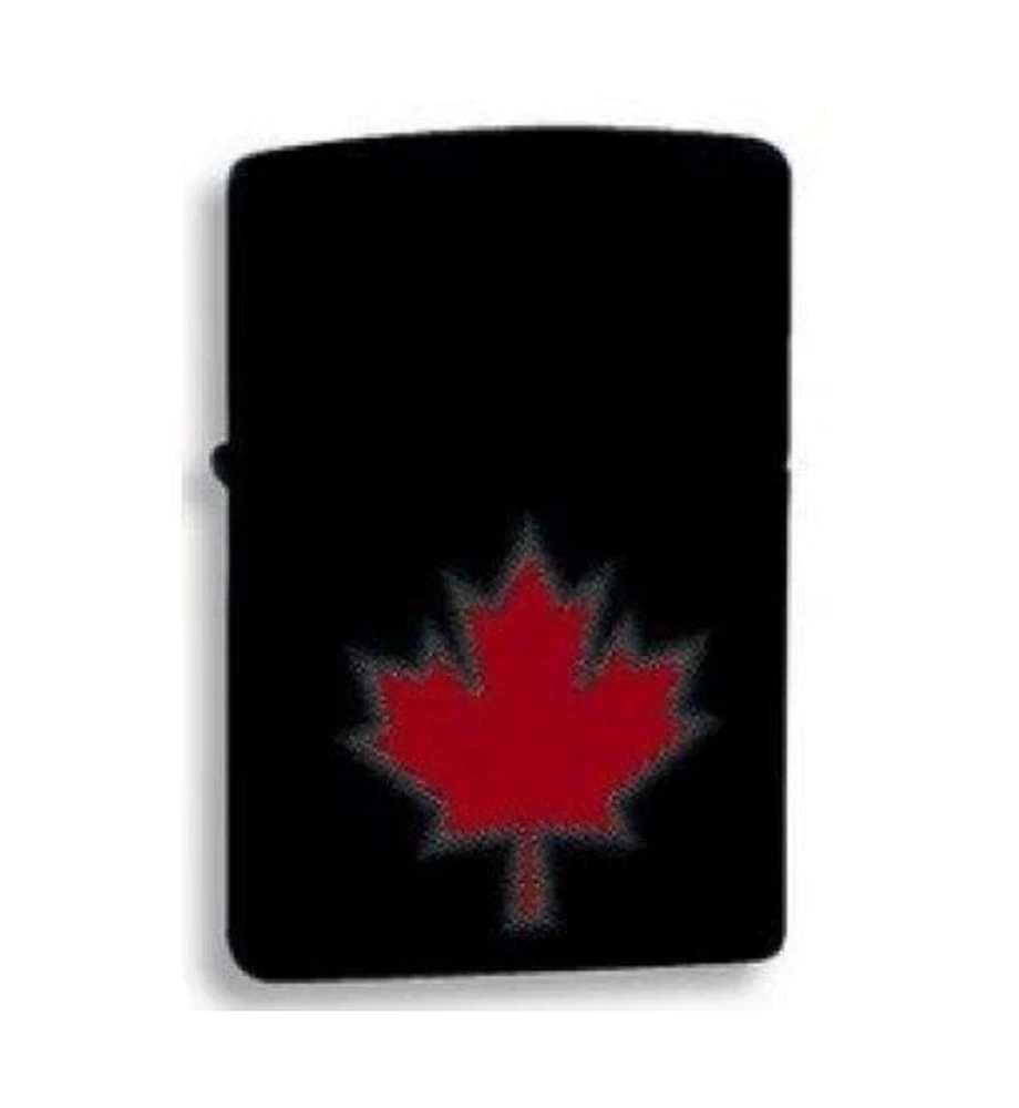 Maple Leaf Shadow Zippo Lighter