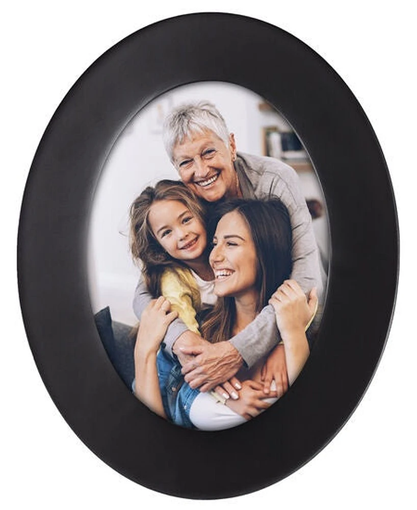 Black Oval Frame 5x7