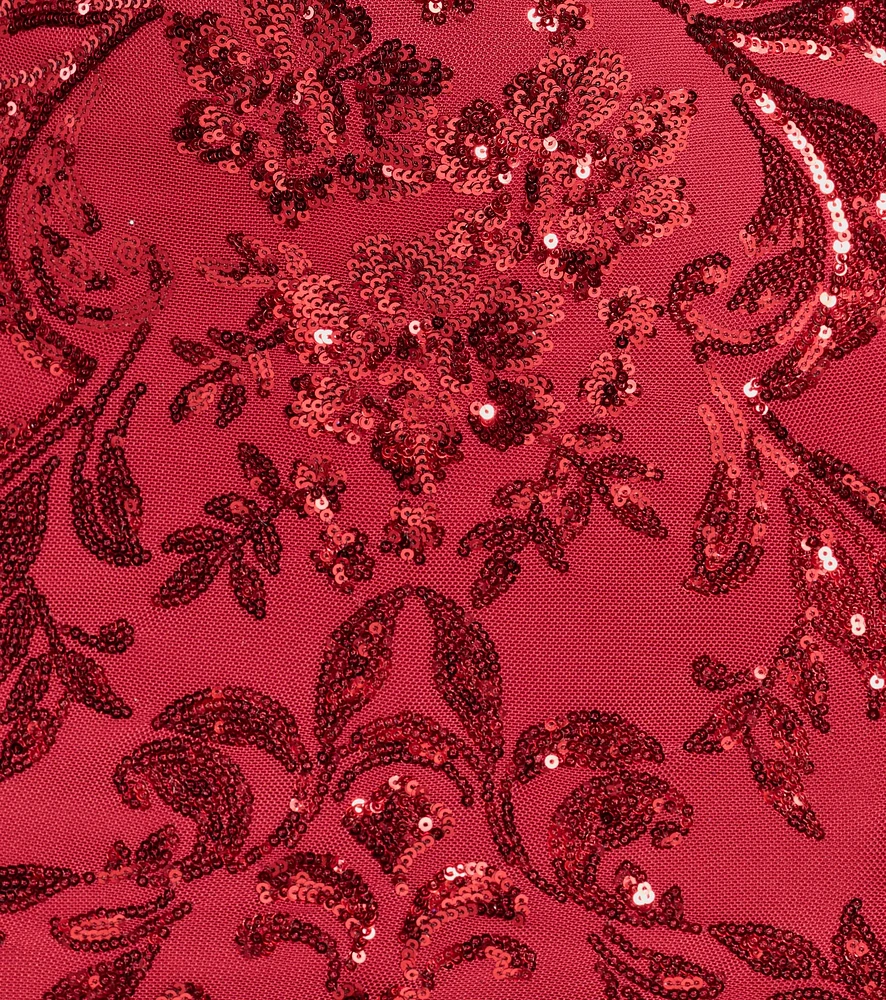 Moira Lace-Up Sequin Formal Dress