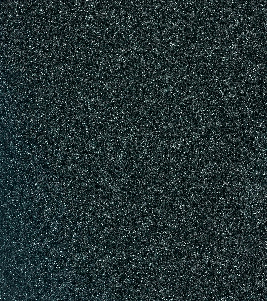 Audrina Glitter Knit Long Sleeve Column Dress