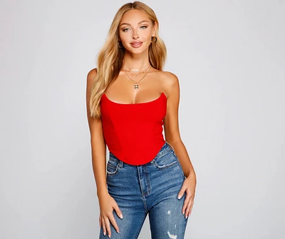Start A Spark Strapless Corset