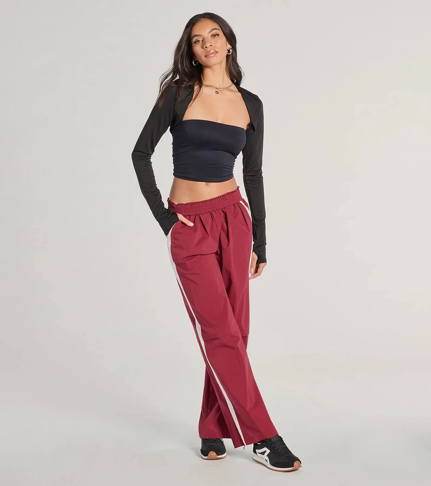 Star Of The Track High-Rise Striped Pants