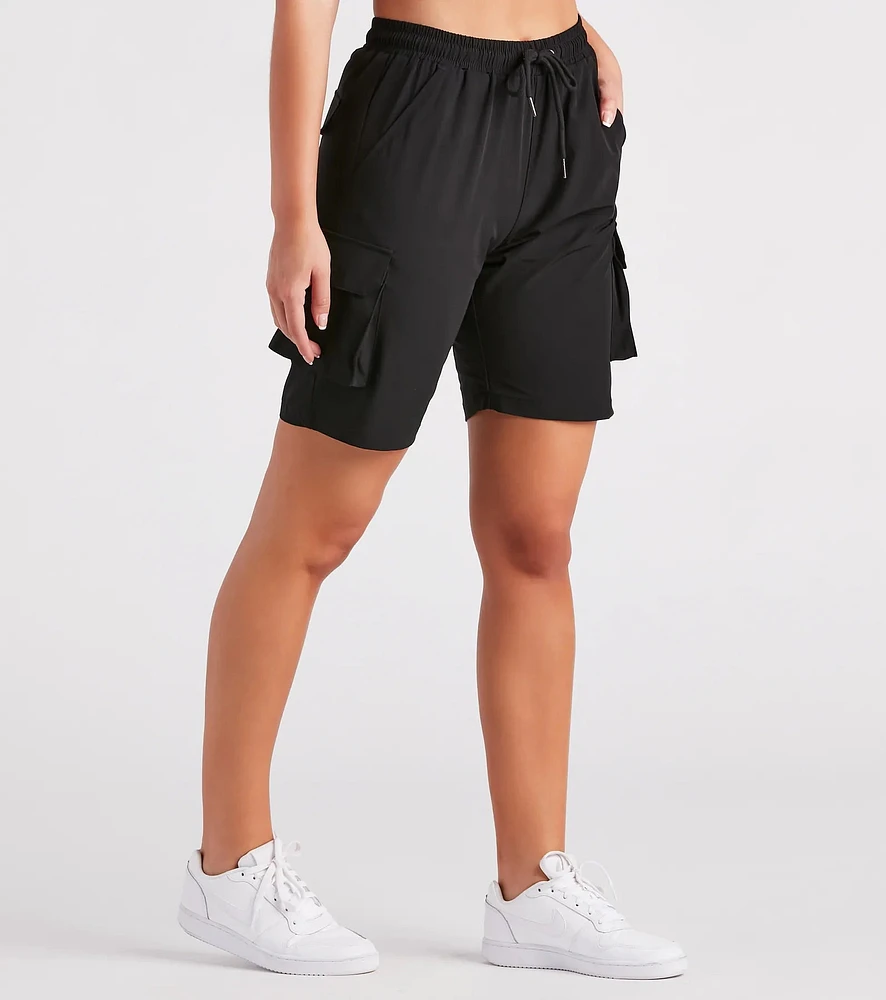Everyday Trendsetter Nylon Cargo Shorts
