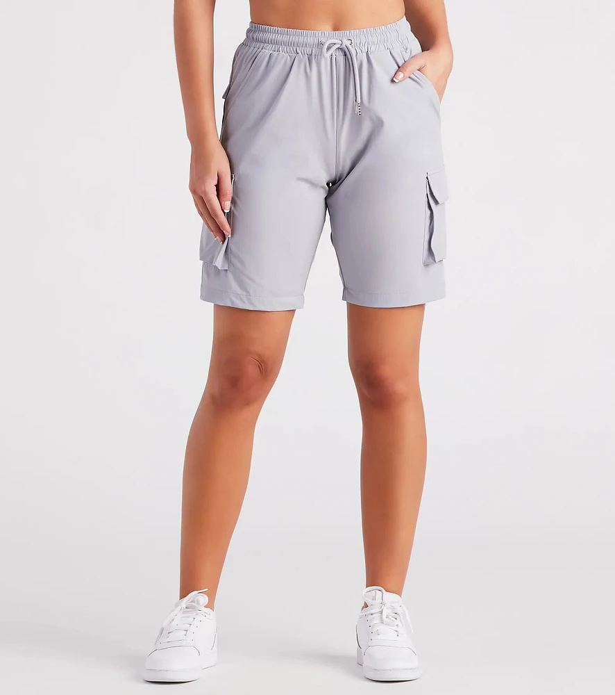 Everyday Trendsetter Nylon Cargo Shorts