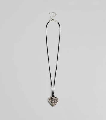 Loveable Charm Heart Necklace