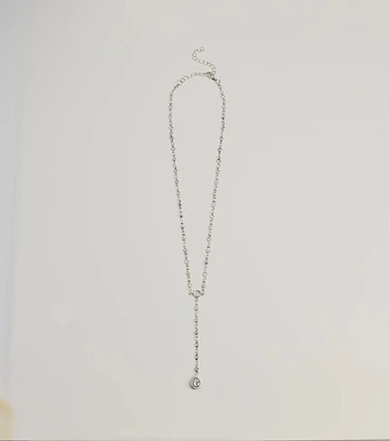 Chic Sparkle Rhinestone Lariat Necklace