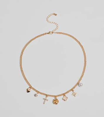 Touch Of Chic Charm Pendant Necklace