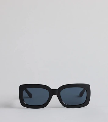 Level Up Basic Square Sunglasses