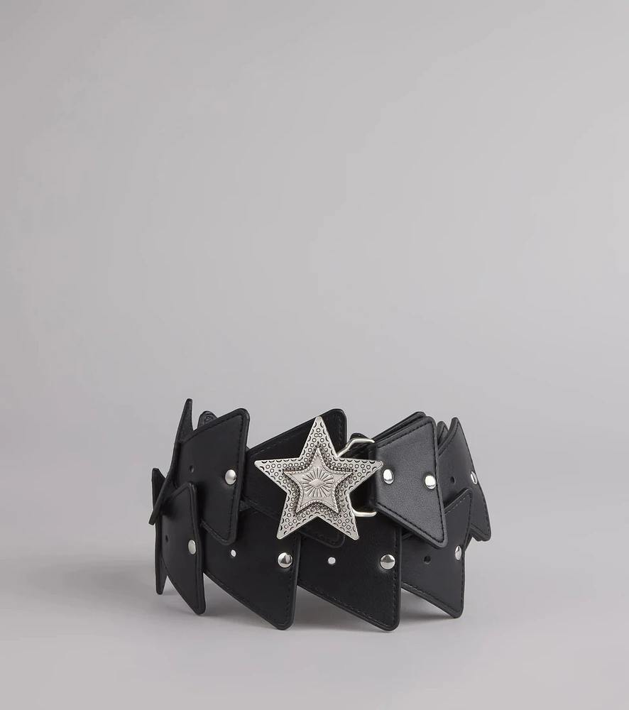 Star On The Rise Buckle Belt