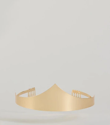 Lady Justice Metal Headband