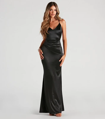 Saphira Formal Open Back Mermaid Dress