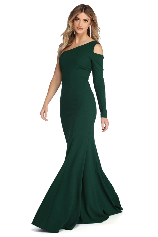 Brooke Formal One Shoulder Mermaid Dress