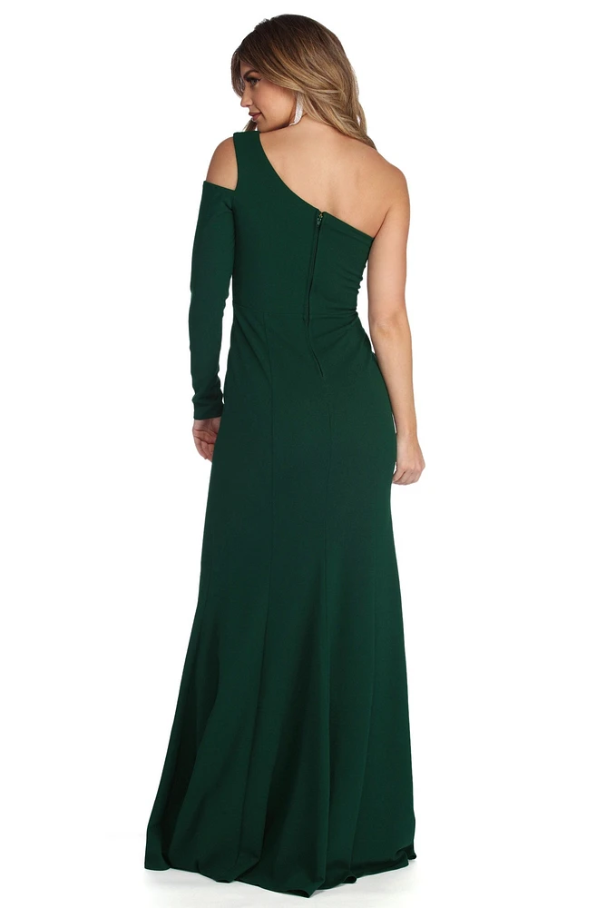 Brooke Formal One Shoulder Mermaid Dress
