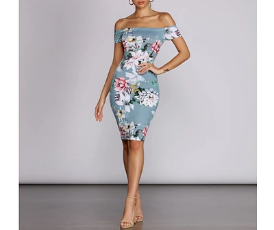 Floral Love Midi Dress